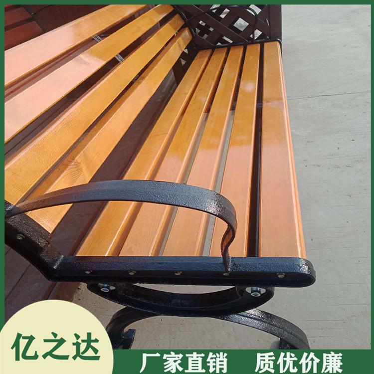 园林防腐木公园椅 兰州防腐木公园椅价格 外形美观 值得信懒