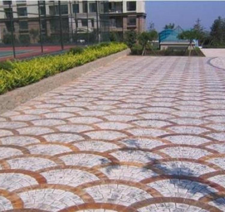 压花混凝土路面 水泥路面压模 压花地坪施工单价 苏州首晨