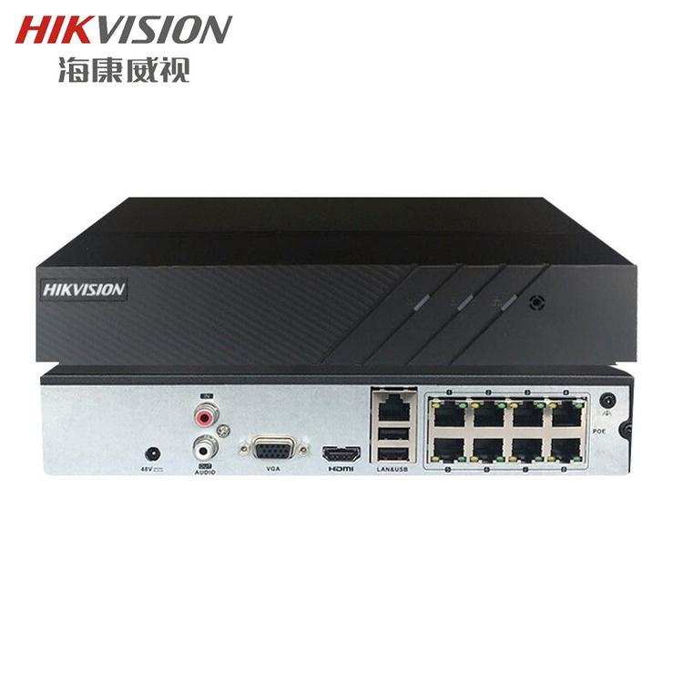 海康威视_DS-7808NB-K1/8P_8路1盘位自带POE供电功能监控主机