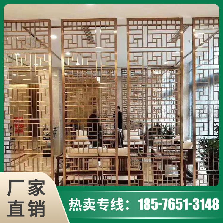 佛山厂家定制不锈钢屏风 标艺不锈钢批发供应