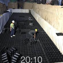 陕西PP模块厂家 西安雨水回收系统 pp雨水模块收集池西安雨水回收系统 雨水收集回收利用系统
