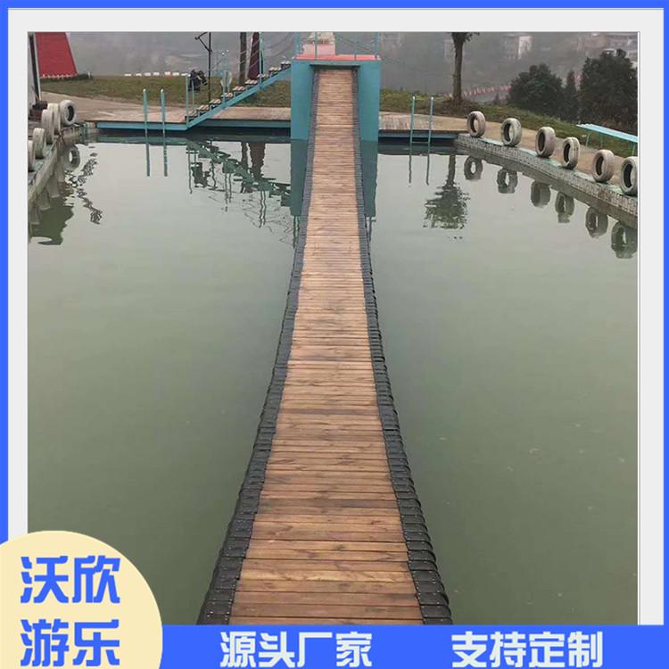 景区气垫网红桥 水上摇摆网红桥 按需求定制 欢迎选购