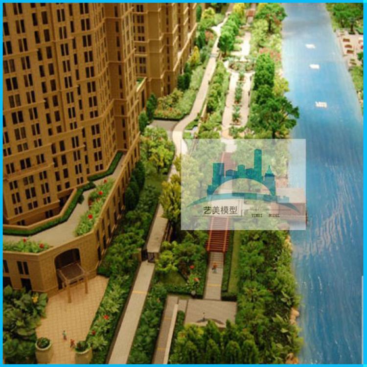 室外景观模型 景观模型制作材料 模型3d景观