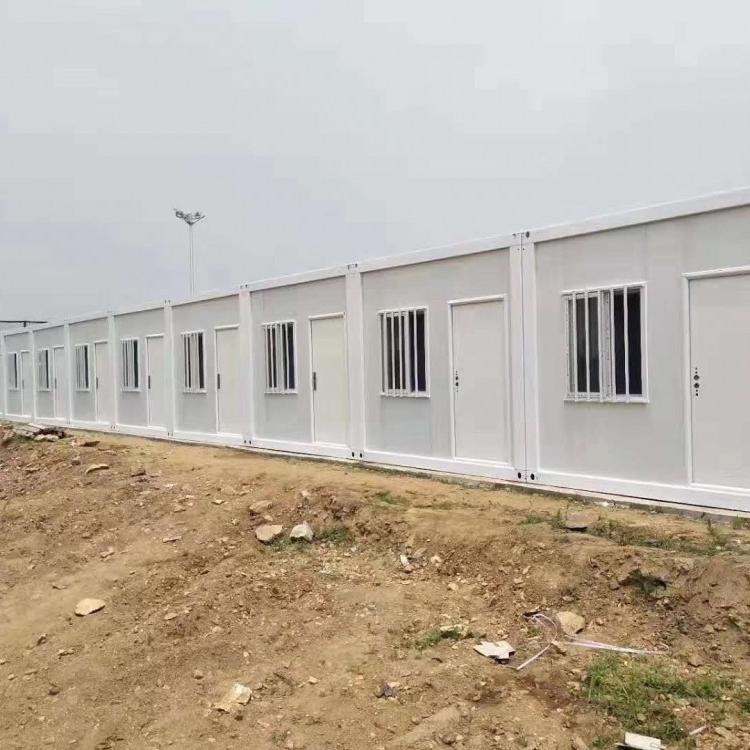 批发工地临建快拼箱房  防火打包箱   鑫万鸿集成房屋