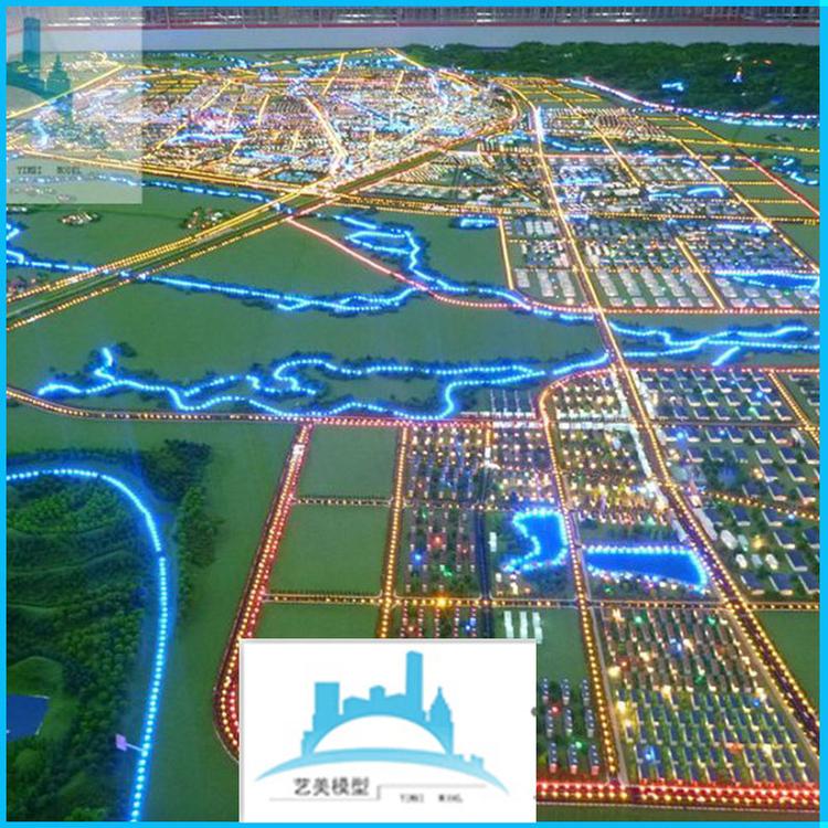 城市规划模型 济南城市规划模型 3d城市规划模型