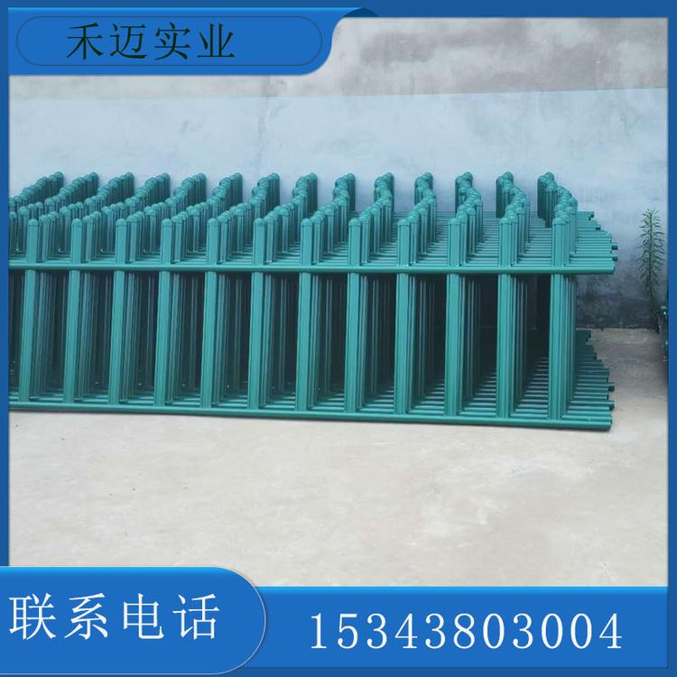洛阳锌钢护栏厂家  街道绿色护栏网 禾迈生产