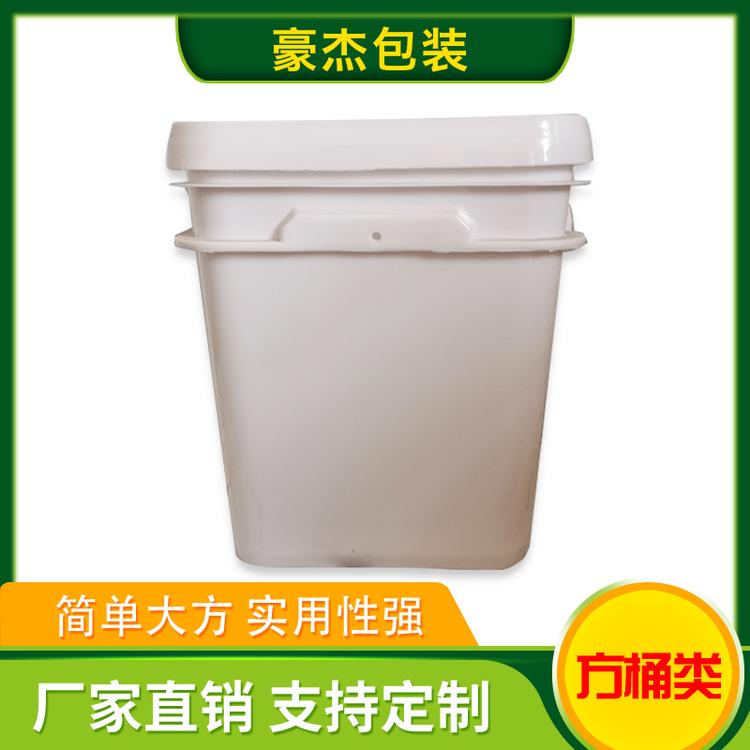 豪杰包装 方桶类 12升化工涂料食品级塑料方桶