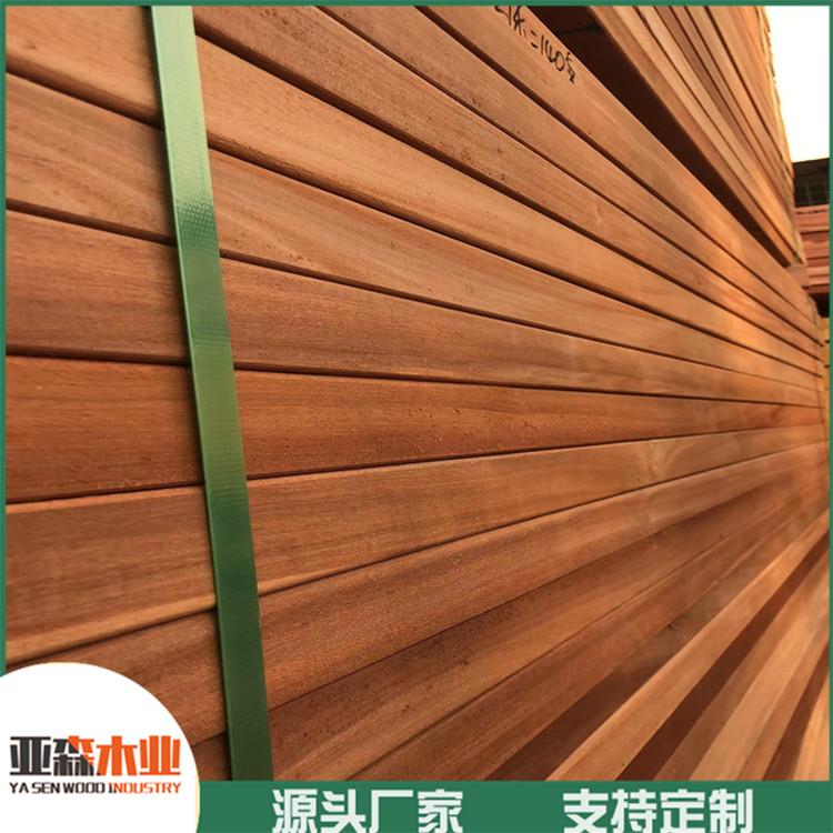进口菠萝格防腐木价格 河南菠萝格加工厂 南美菠萝格厂家定制