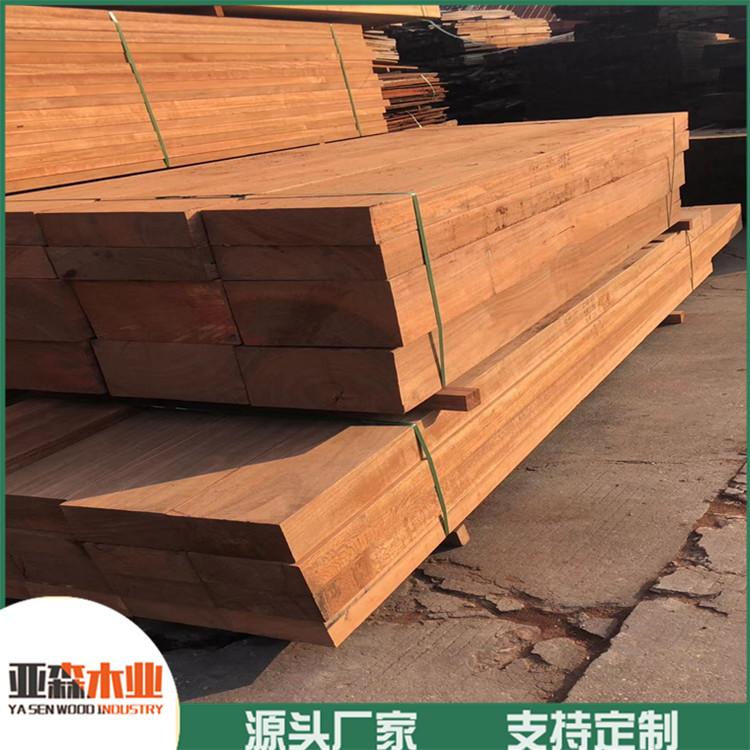 现货供应 非洲菠萝格防腐木 印尼菠萝格防腐木 亚森木业