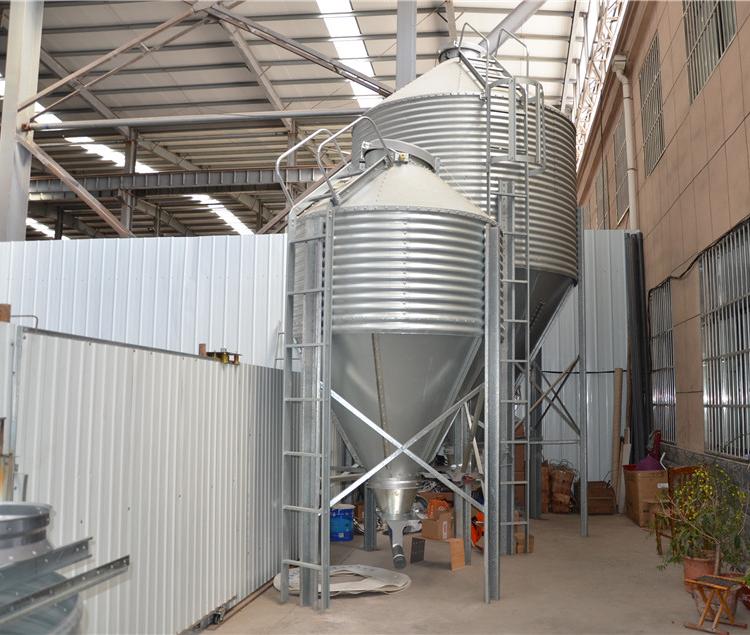 全自动养殖场专用料塔 鸡鸭鹅棚专用全自动料塔
