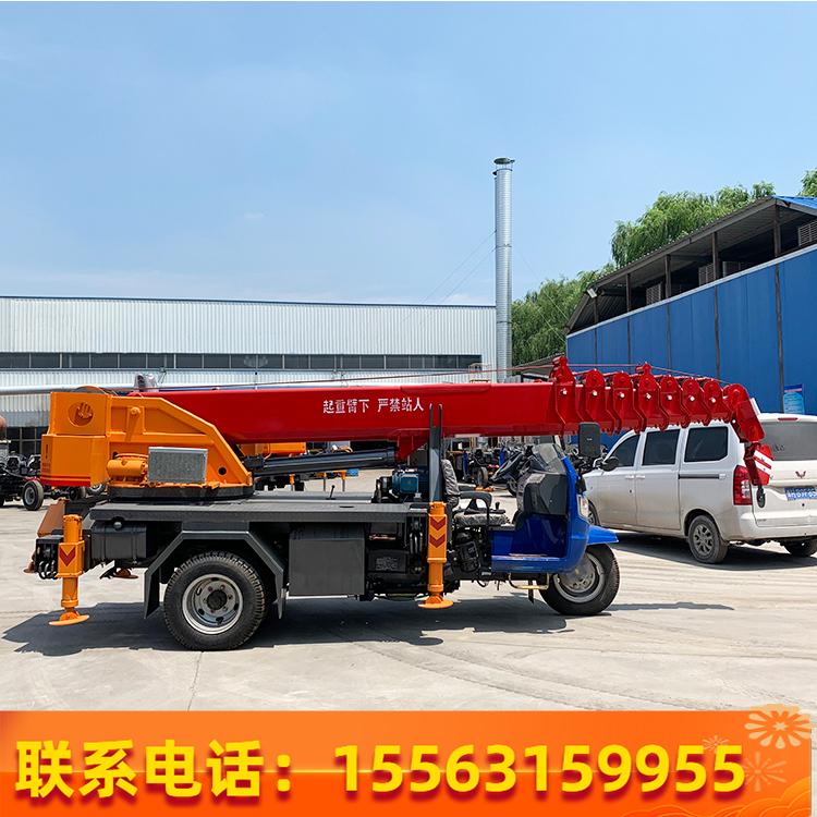 小型三轮吊车三马子小吊车三蹦子吊车6吨农用三轮起重机 济宁久胜