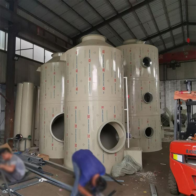 pp喷淋塔 方形旋流塔 漆雾处理环保设备 脱硫脱硝废气净化塔
