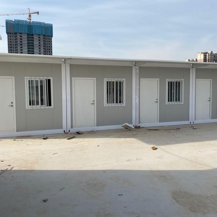 工地临建打包箱房  拼接式箱房   防火打包箱房