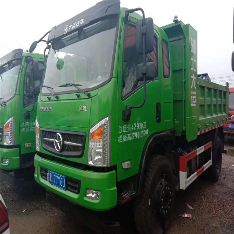 个人二手运自卸车 湖北大运 2020年6月刚上牌