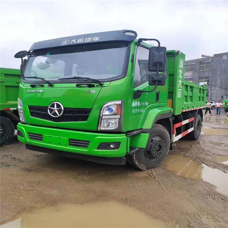 2020年新款湖北大运自卸车 国五蓝牌 二手工程自卸车