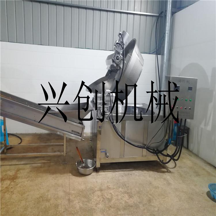 薯片油炸生产线 红薯片油炸机 全自动油炸机多少钱