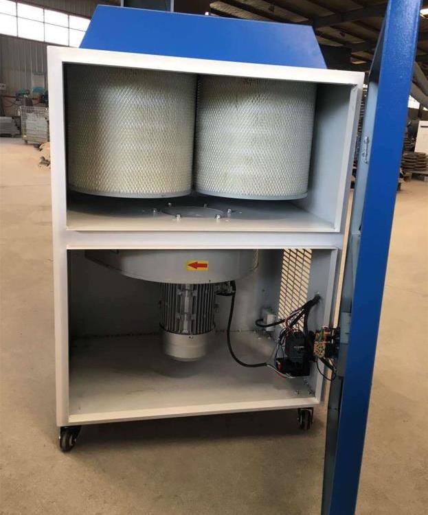 莱芜市环保设备生产厂家直销 移动式焊烟净化器 单臂1.1kw  双臂2.2kw焊烟工作原理 优质售后