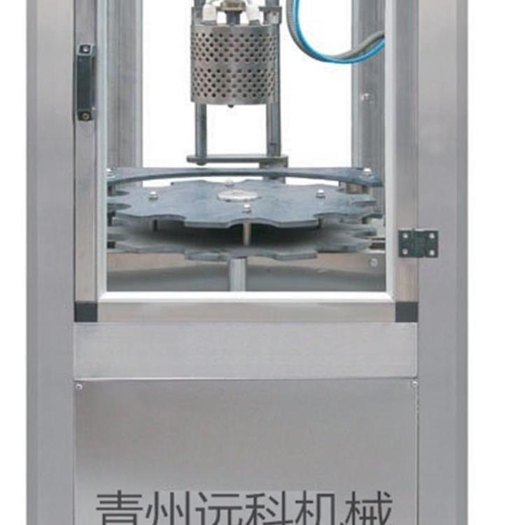 山东【远科】隧道式胶帽热缩机 全自动胶帽热缩机  热缩碾帽一体机