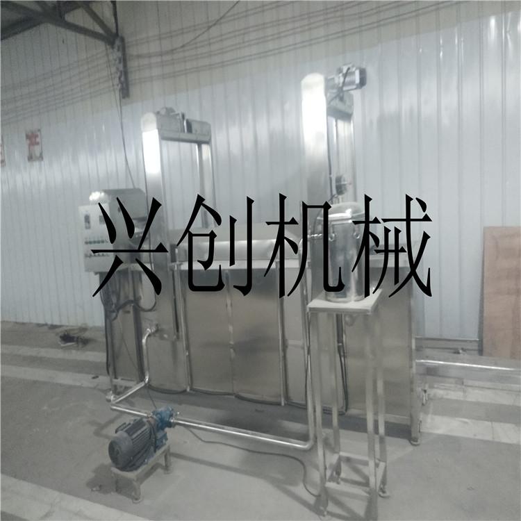 荞麦片油炸机 网红食品苦荞麦油炸设备 调味机多少钱