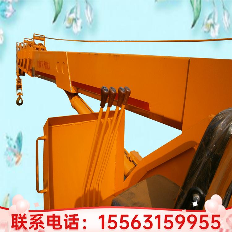 10吨船用甲板吊厂家定制 小型伸缩臂船吊 海上甲板单臂起重机