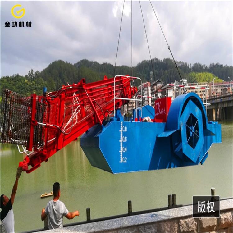 福建全自动垃圾打捞船  漂浮垃圾打捞船