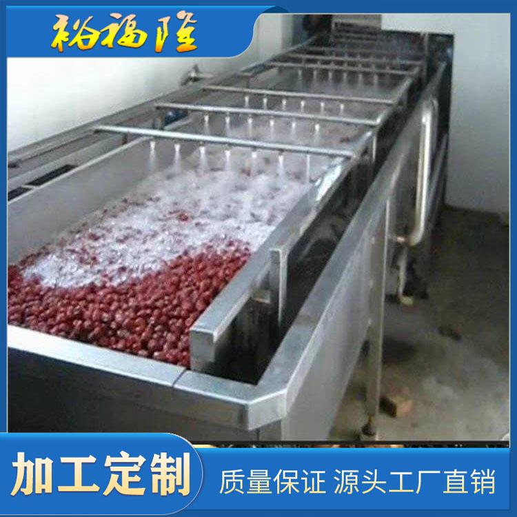 蔬菜瓜果气泡清洗机 黄桃去农残果蔬清洗机设备厂家
