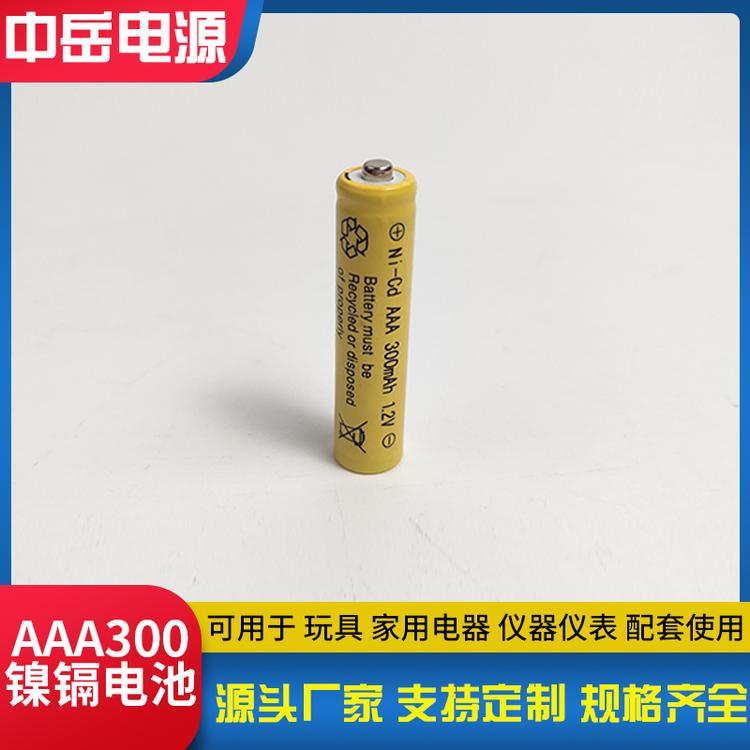 镍镉充电电池 1.2v ni-CD AAA300毫安电池 草坪灯电池 遥控器电池 游戏手柄电池 遥控车电池