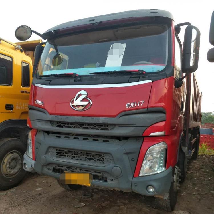 东风柳汽 乘龙H7 乘龙自卸车 前四后八 国五 带全保 首付8万开走