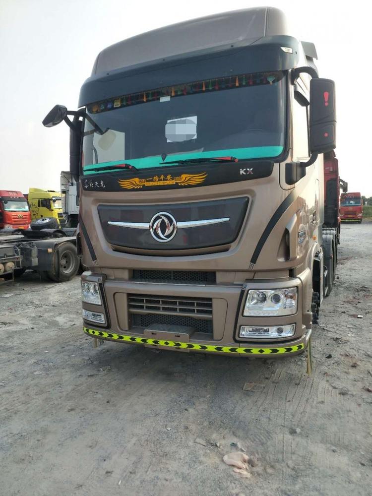 东风天龙牵引车半挂车 旗舰版 牵引车 半挂车 拖头 520马力 首付8万 国五 带全保