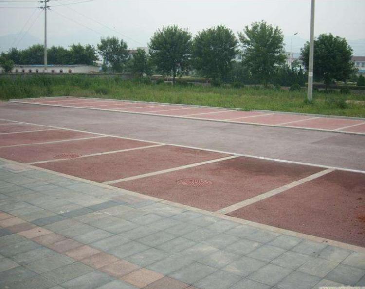 彩色压花地坪技术 压花地坪施工工艺 压花地坪厂家