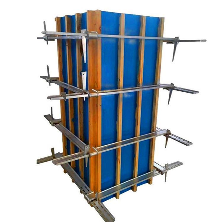 定制建筑方柱扣_建筑模板紧固扣加工_镀锌方柱扣方柱夹具批发