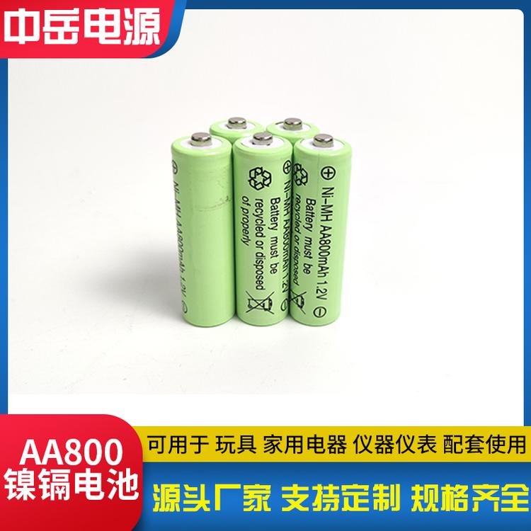镍氢充电电池 1.2v ni-MN AA800毫安电池 电蚊拍电池