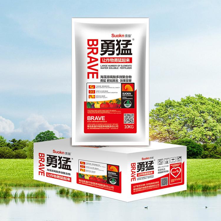 天水海藻游离酸多维聚合物作物通用冲施肥价格