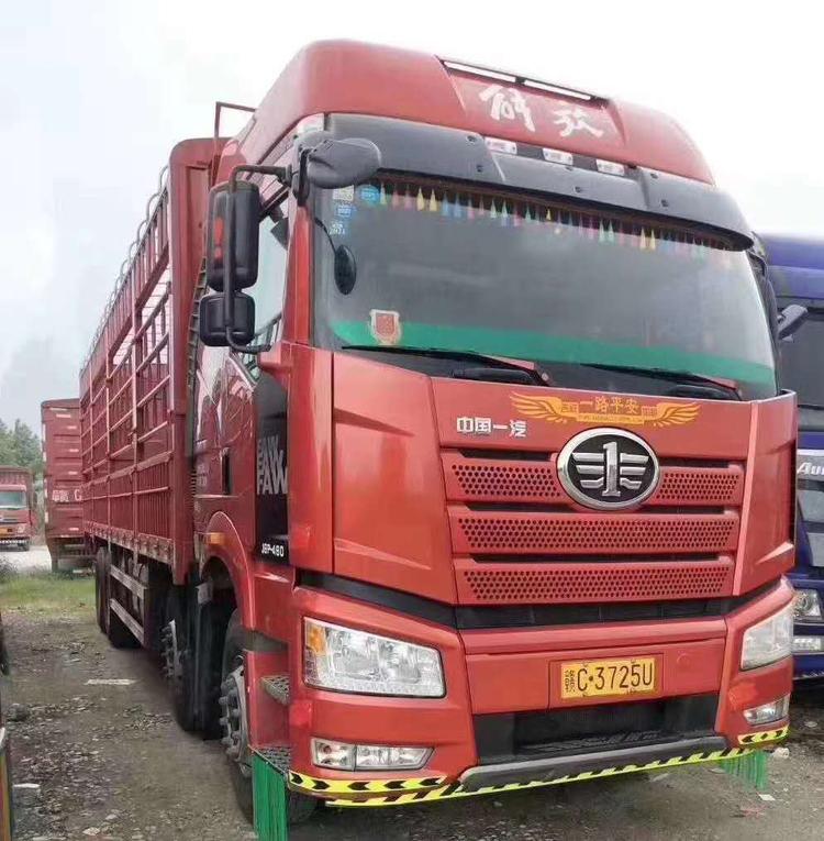 二手货车 二手高栏 高栏载货车 解放高栏 前四后八载货车