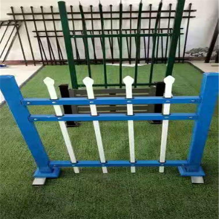 锌钢护栏 小区学校别墅防护铁艺护栏 定制围墙安全隔离锌钢护栏