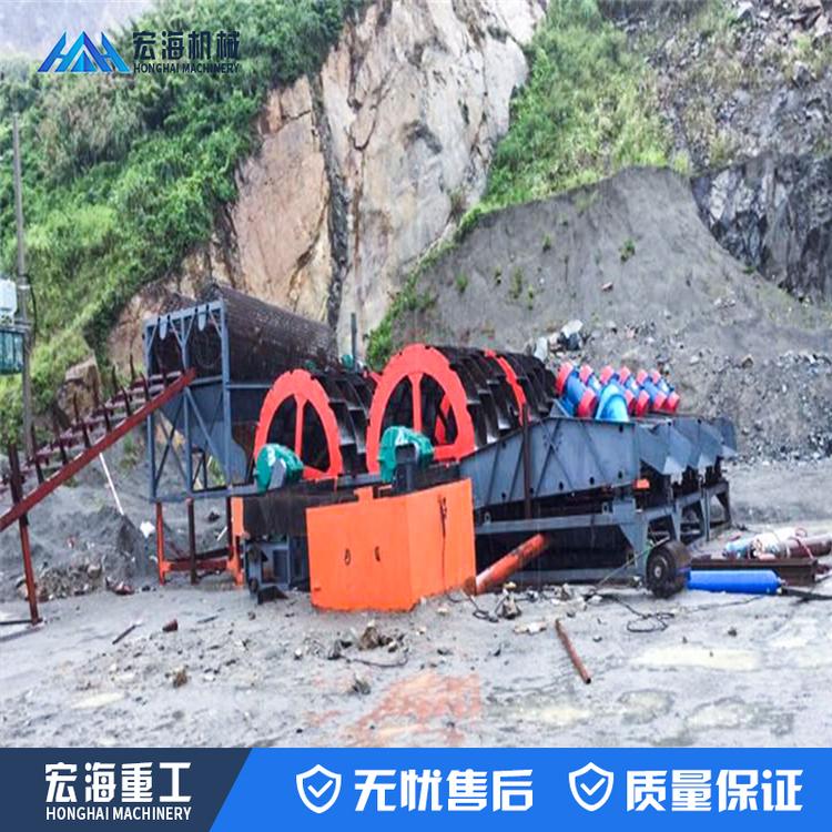威海风化砂洗砂机 山沙洗沙机洗砂生产线 大型洗沙设备