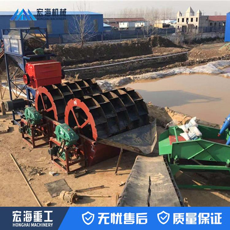 供应大型水轮式洗砂机 沙场水洗轮洗沙机 轮斗洗砂生产线价格