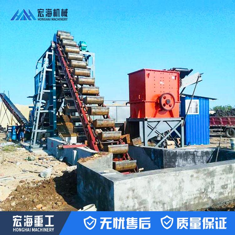 小型 水轮式洗沙设备 轮式洗沙生产线 小型沙场洗砂海沙淡化设备