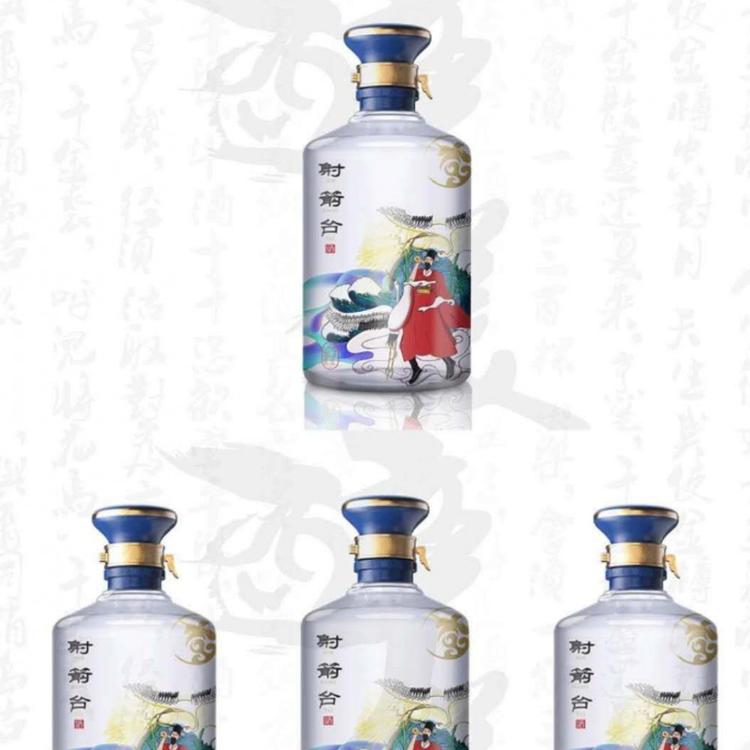 100ml玫瑰酒瓶 郓城富兴酒类包装