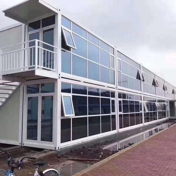 山西打包箱房  工地临建快拼箱房供应   快拼箱房价格
