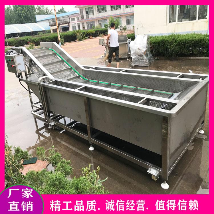蔬菜漂烫杀青机 毛豆清洗漂烫设备 酸菜软包装巴氏杀菌流水线 蔬菜清洗漂烫流水线