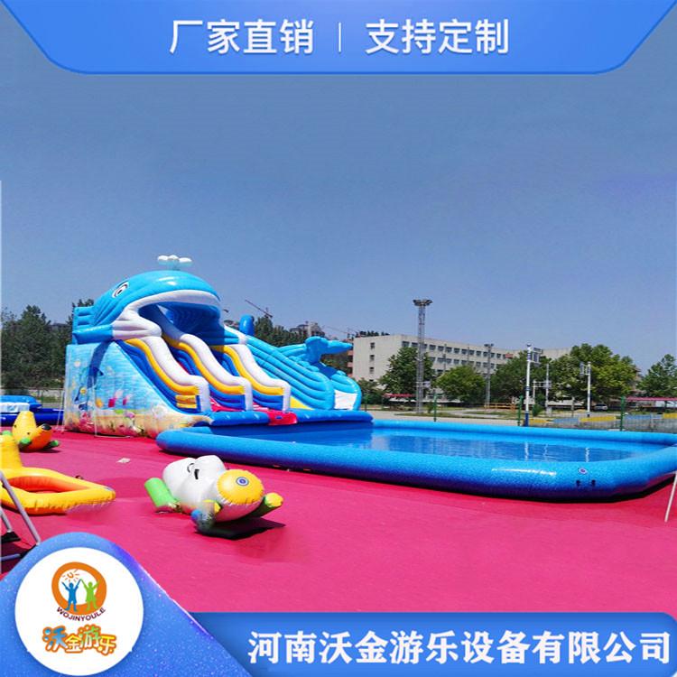 大型充气游泳池 水上乐园充气水池 环保材质 加厚耐磨