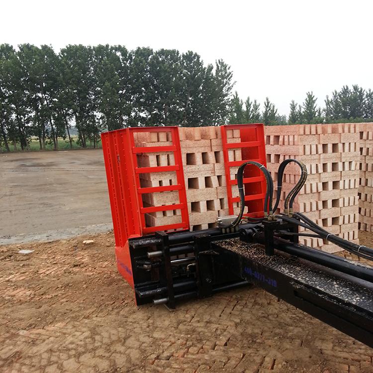 叉车式一体化抱砖机 小型叉车式抱砖机供应商 货源充足抱砖速度快