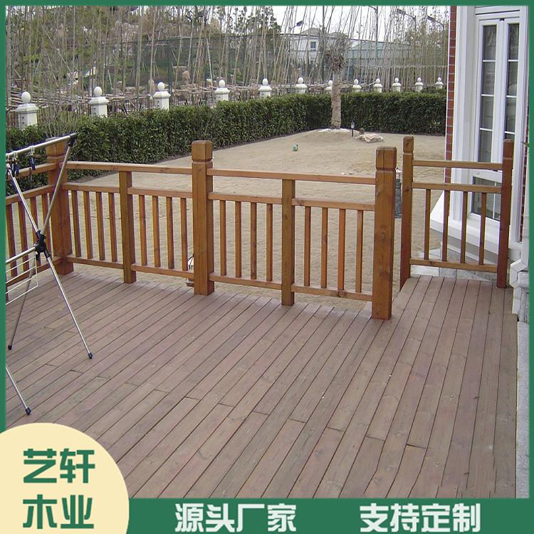 户外防腐木护栏 防腐木护栏定制 现货供应 量大从优