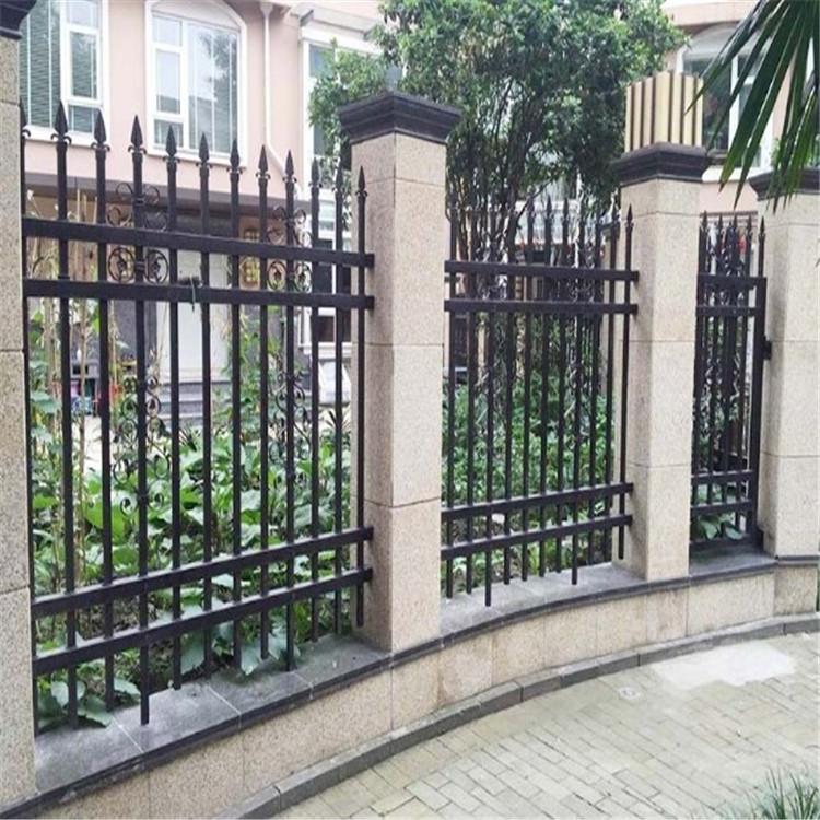 厂家直销小区花园铸铝护栏栅栏 铝艺护栏 庭院别墅围栏 铝艺栅栏
