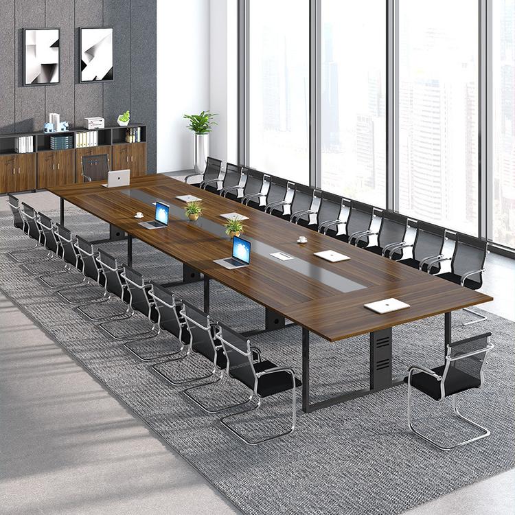 办公家具 会议桌 办公桌 简约现代 大型开会 培训长条洽谈桌