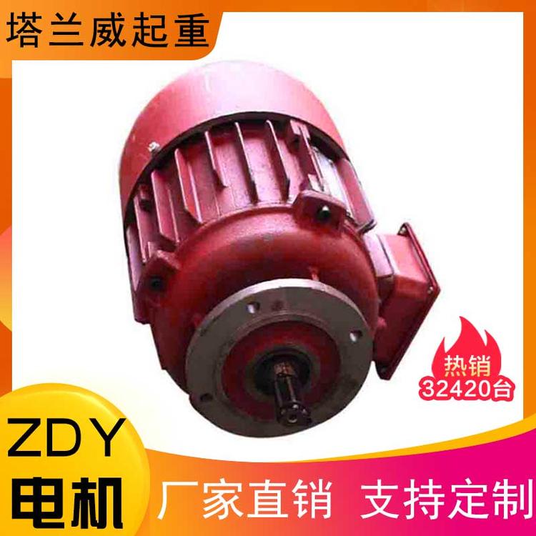 ZDY电机 电动葫芦运行电机 大车运行大盘电机 端梁行走电机 电动葫芦电机 锥形转子三项异步电动机