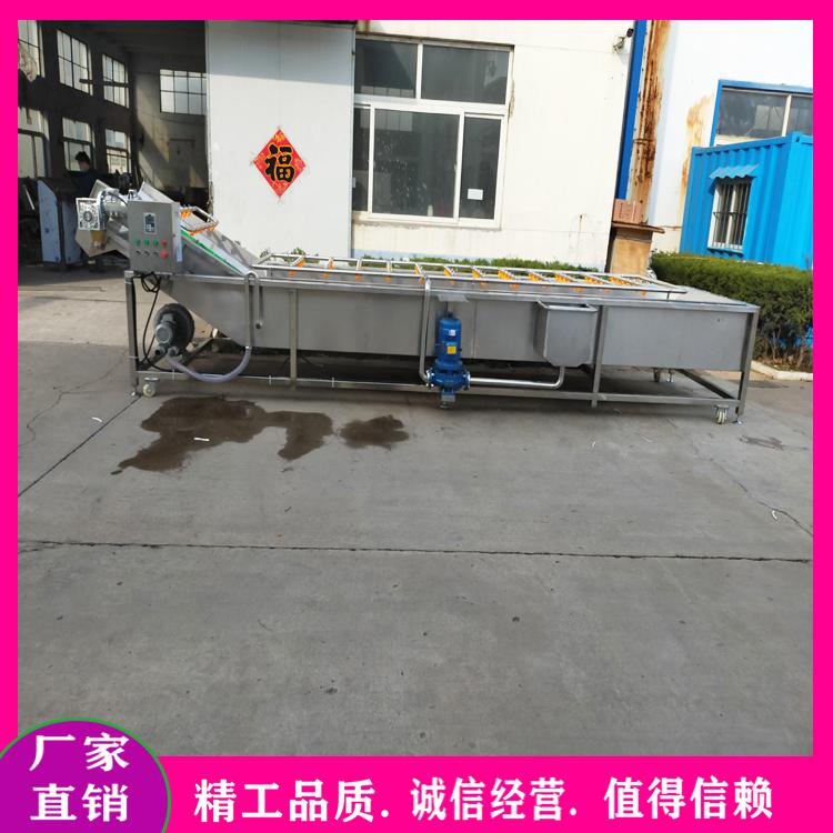 榨菜丝气浴脱盐清洗机 姜片酱菜腌渍菜小咸菜脱盐机 山蕨菜气泡清洗机 全自动洗菜机