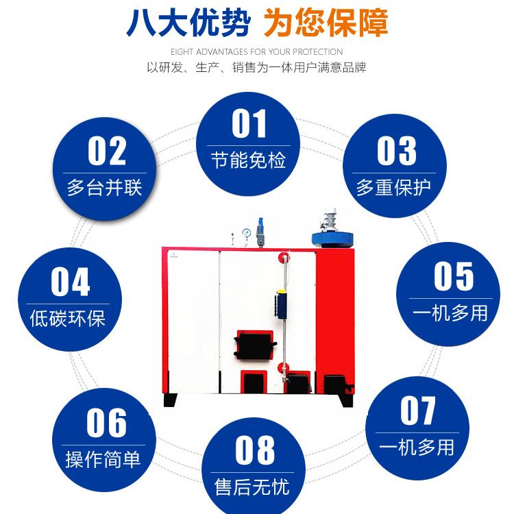 酿酒锅炉生物质蒸汽发生器电镀厂 食品厂免年检锅炉