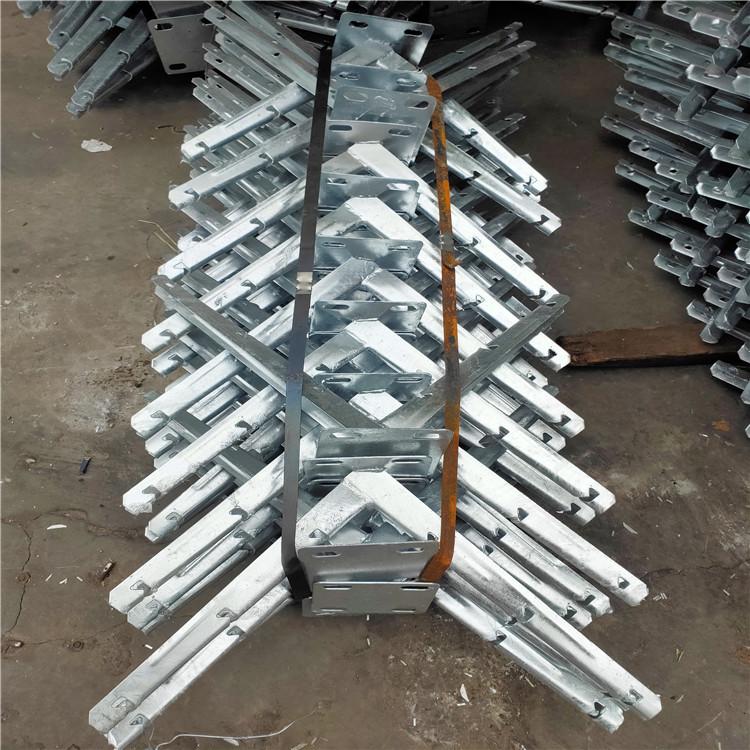 飞腾丝网 刺绳支架 单臂双臂30度45度60度刺绳支架